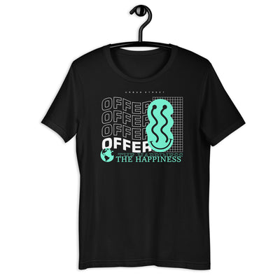 Offer The Happiness Streetwear Unisex t-shirt